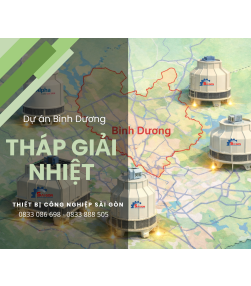 Dự án lắp đặt hệ thống tháp giải nhiệt tại Bình Dương